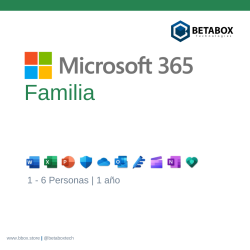 Microsoft 365 Familia - SKU: 803ADM7